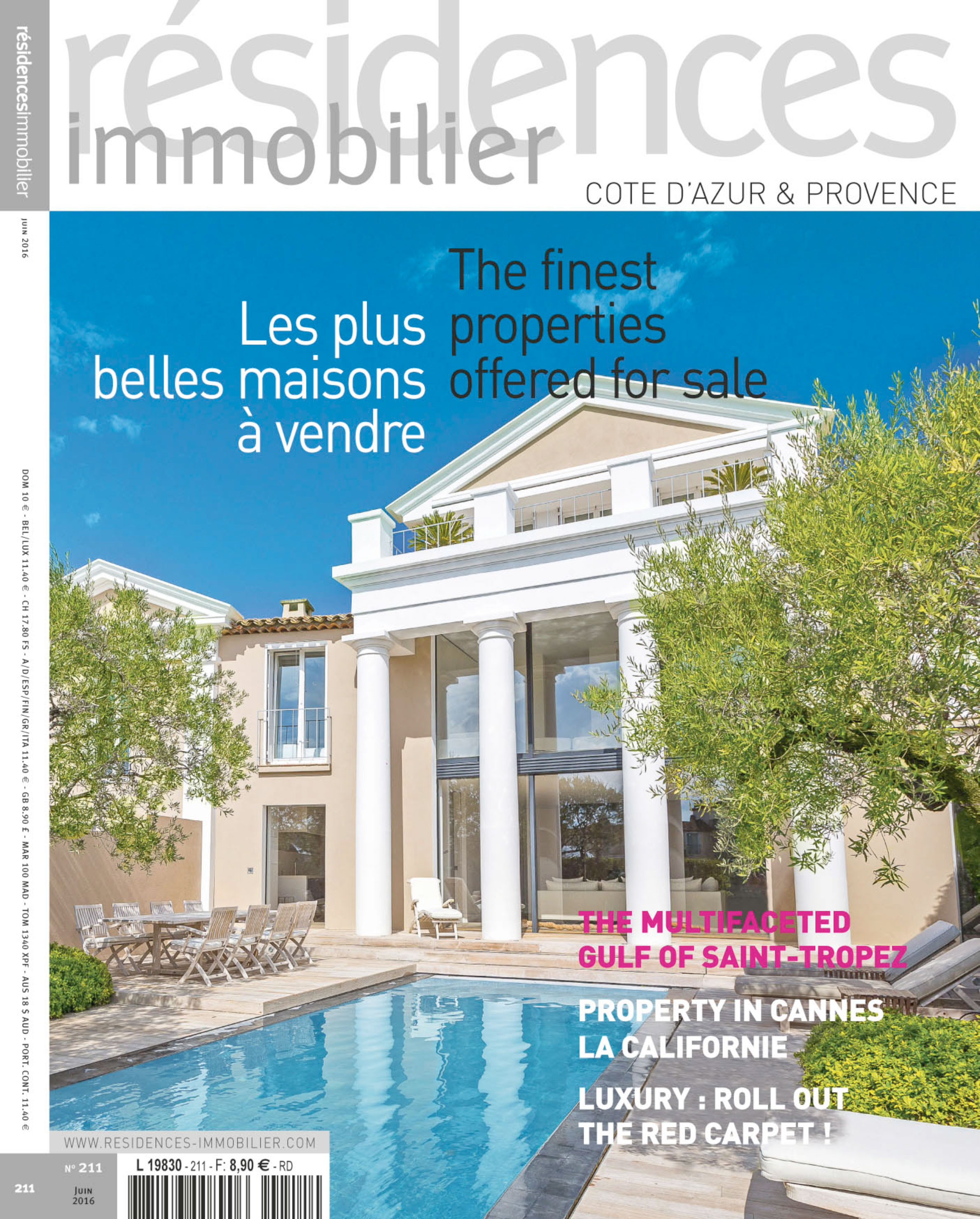 RESIDENCES IMMOBILIER "Panoramic view of the bay of Cannes"