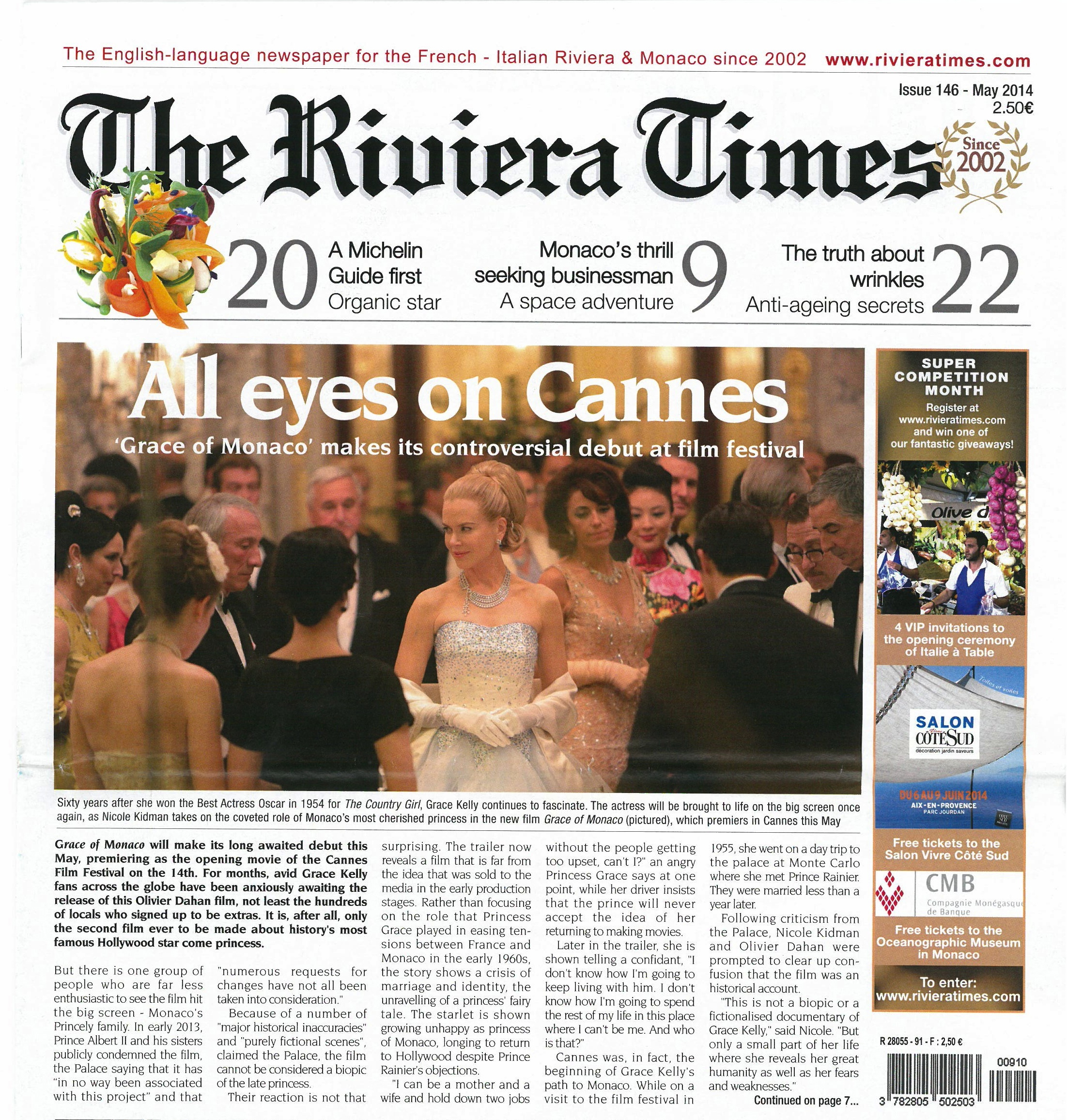 The Riviera Times "Diamonds & Pearls"