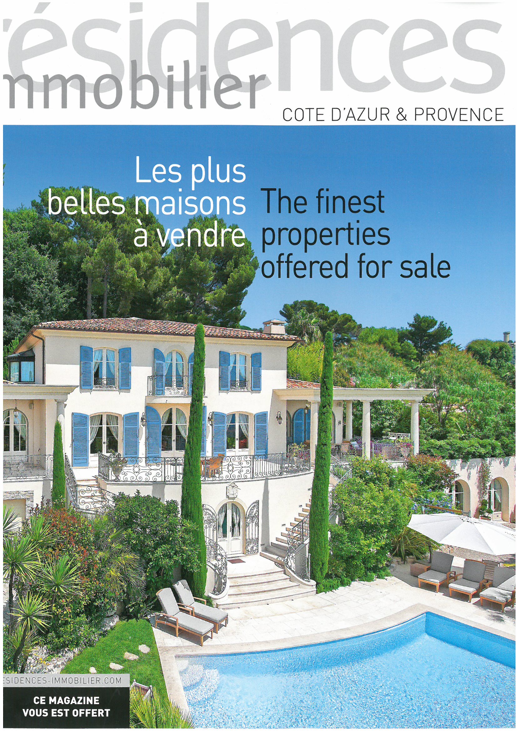 Résidences Immobilier "Mougins, a steady market"