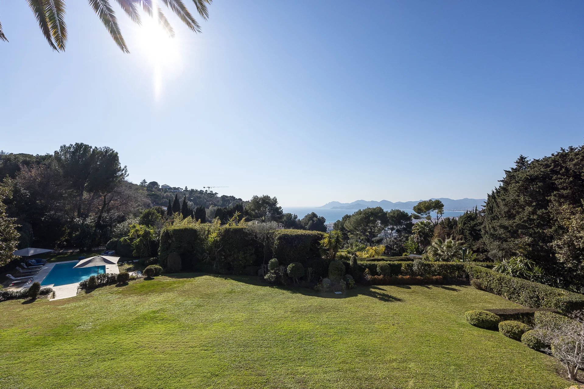 Cannes - Très belle villa avec vue mer