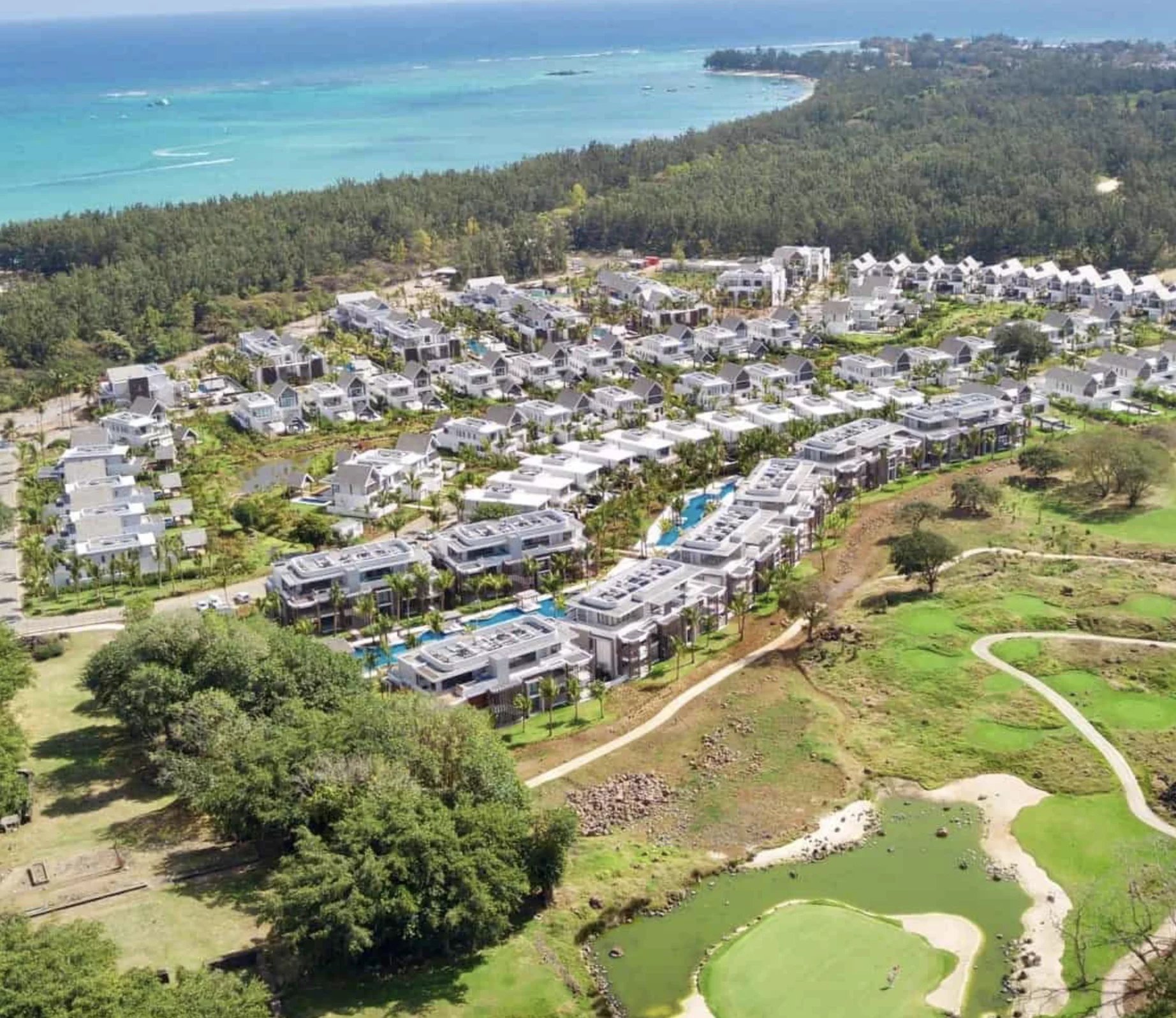 Ile Maurice - Penthouse vue panoramique sur golf - Mont Choisy