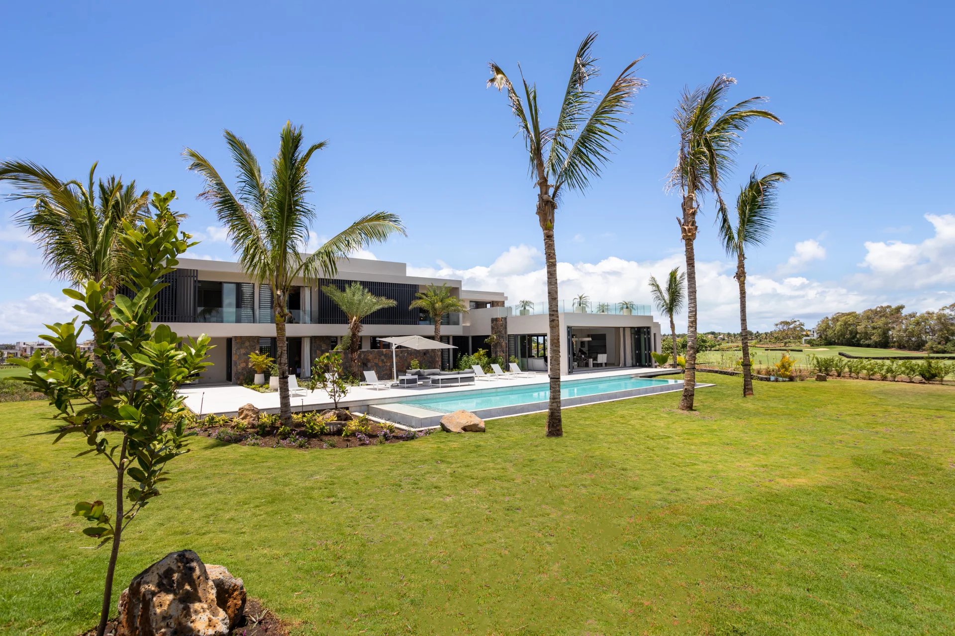 Ile Maurice - Villa contemporaine sur Golf - Beau Champ