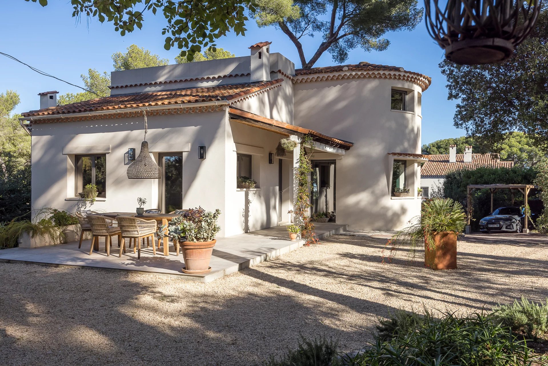 Sur la colline de Golfe juan - Vallauris - Domaine privé