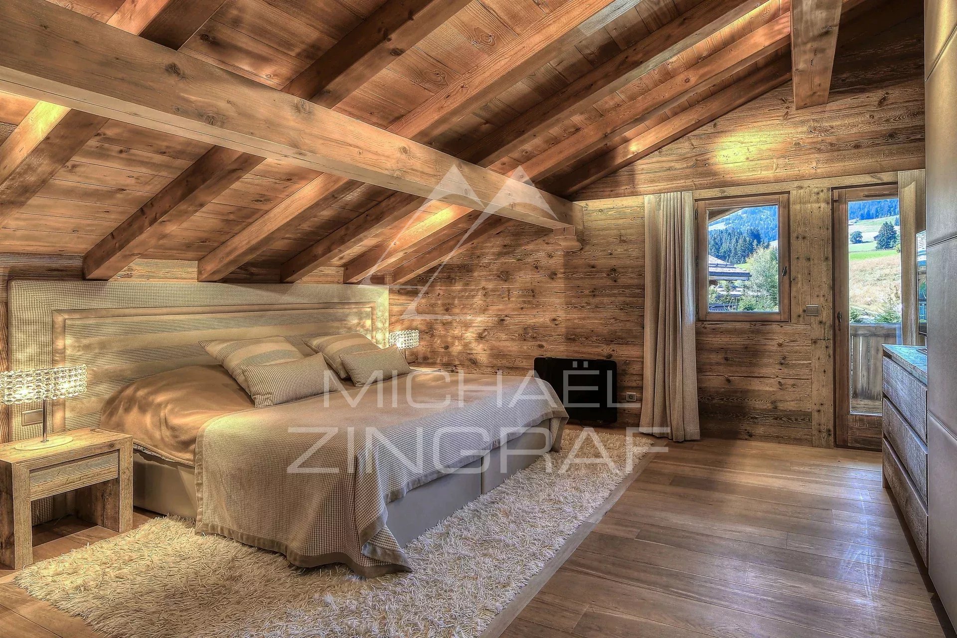 Chalet Mont d'Arbois Prestige - Ausblick, ruhig und renoviert