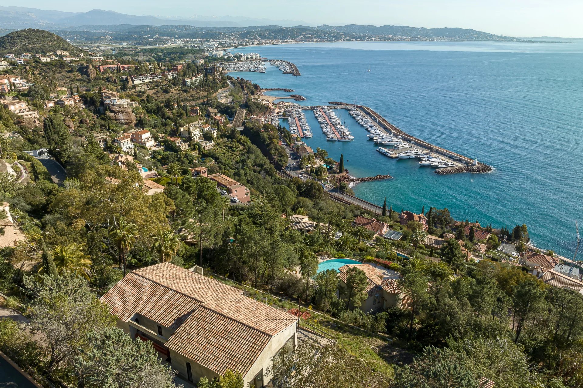 Nahe Cannes - Villa mit Meerblick