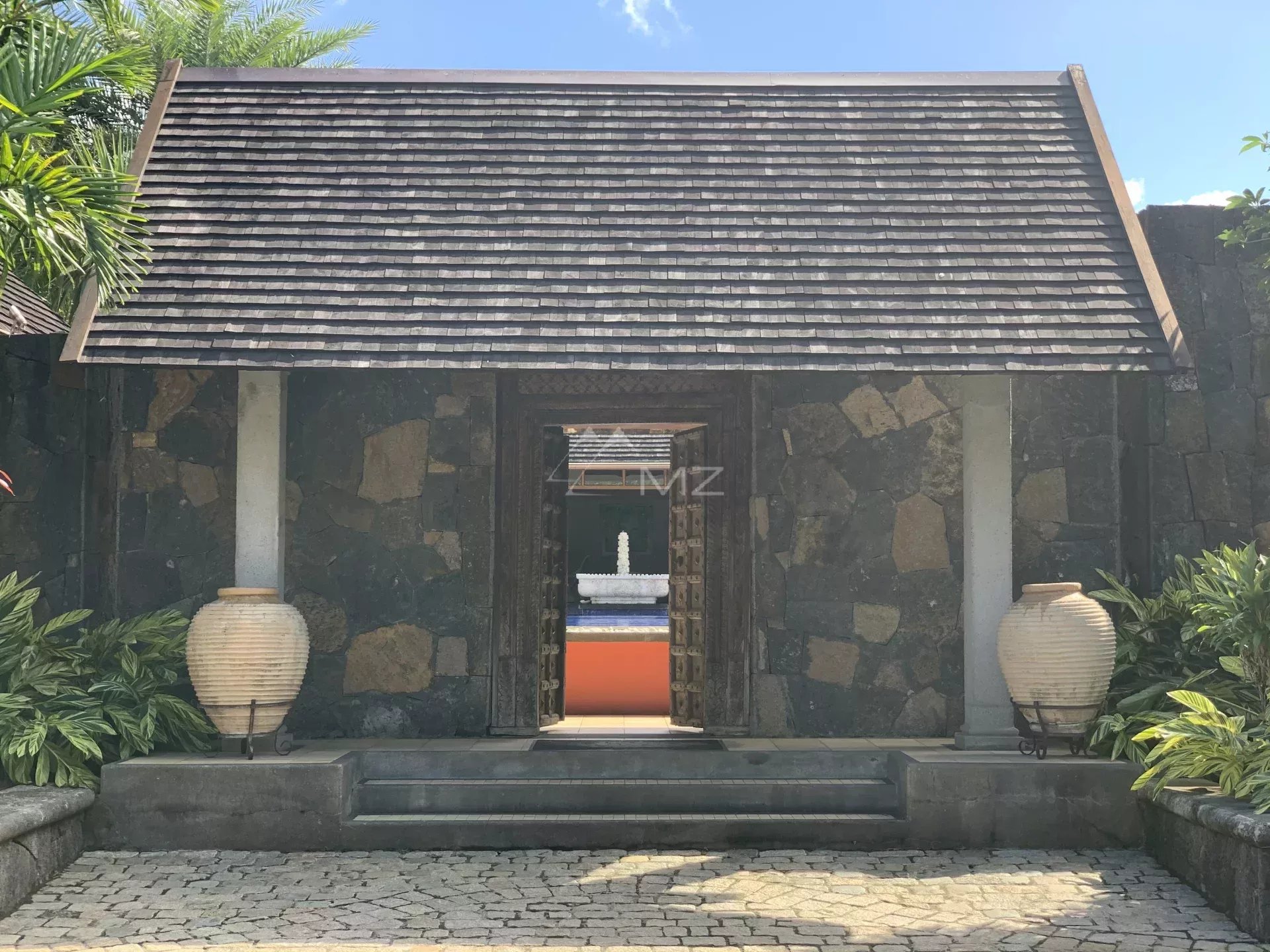 Mauritius - Sumptuous villa at Pointe aux canonniers