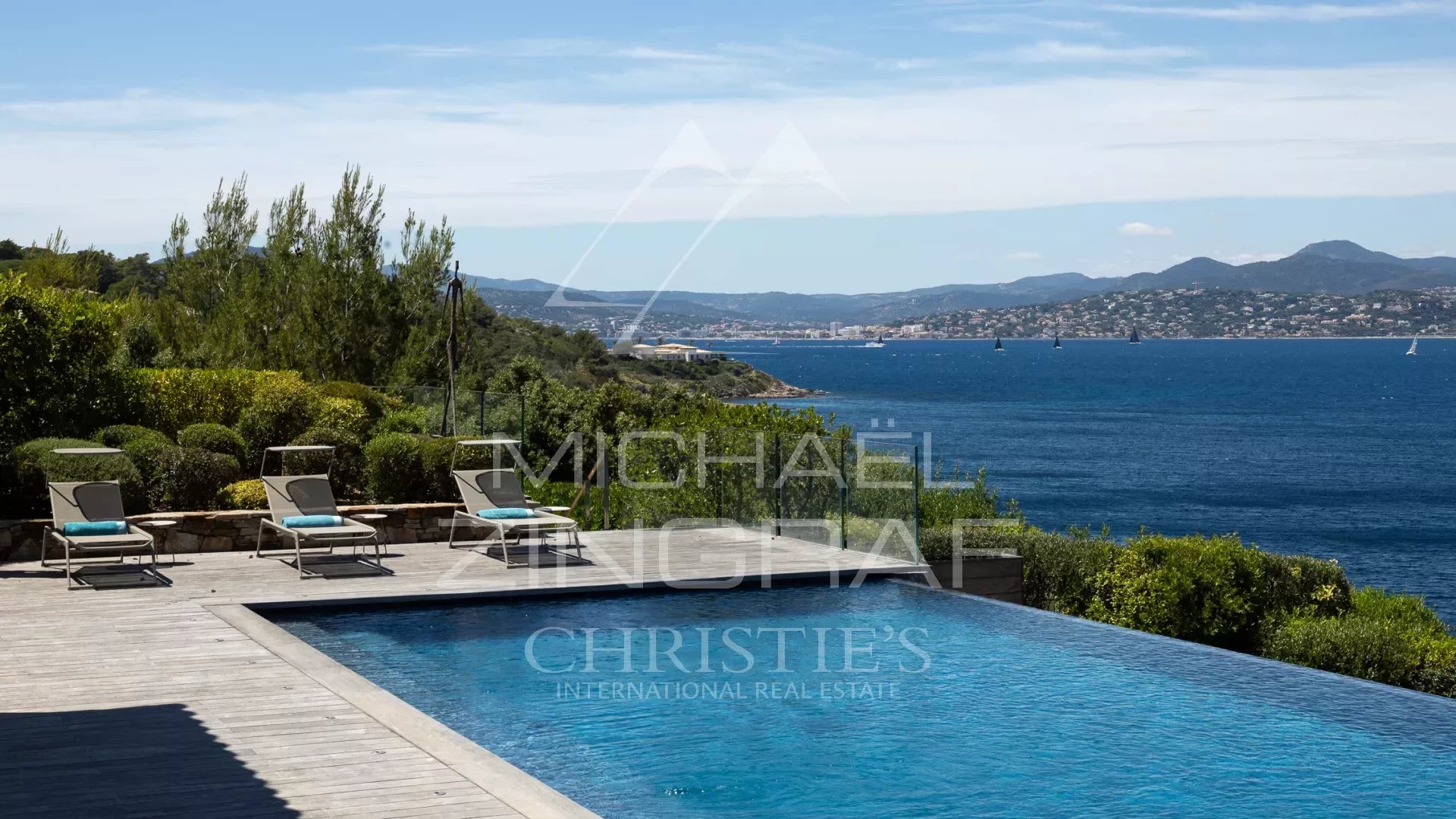 Saint-Tropez - Les Parcs, außergewöhnliche zeitgenössische Villa