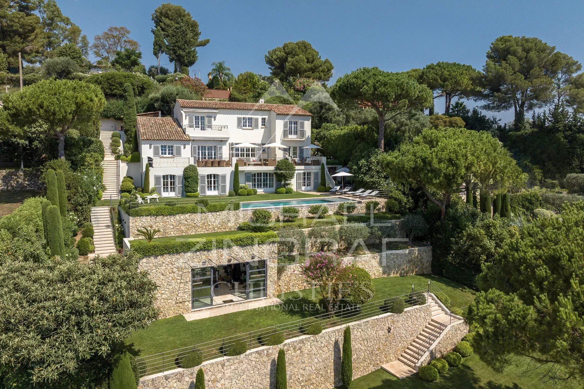 Mougins village - Somptueuse propriété avec vue mer