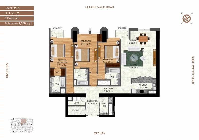 East Entrance | 3yr ROI 7% | Post Handover Payment