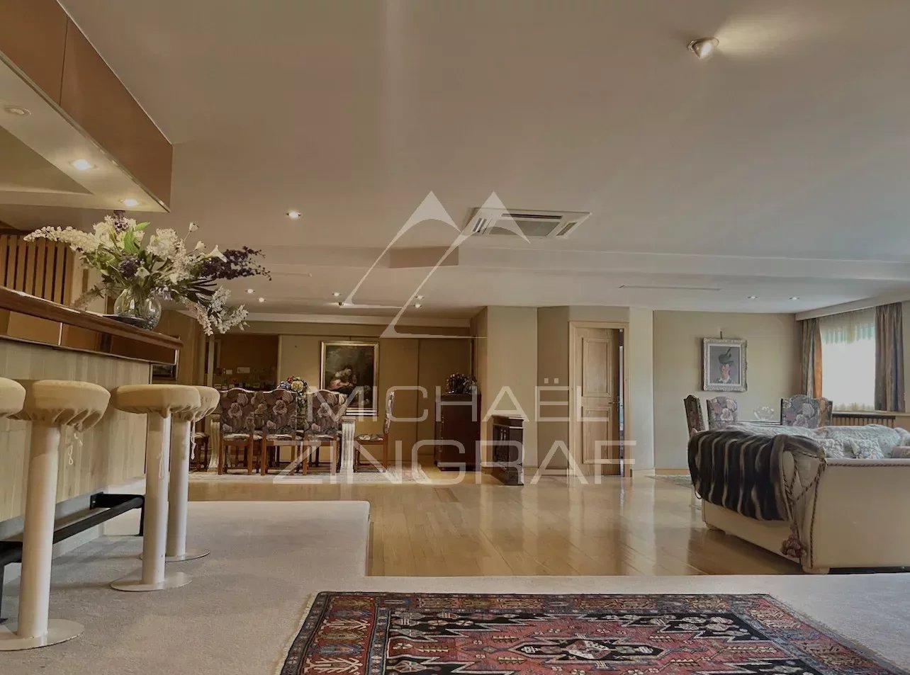 Large reception flat with garden - Prestige residence - Megève Jaillet