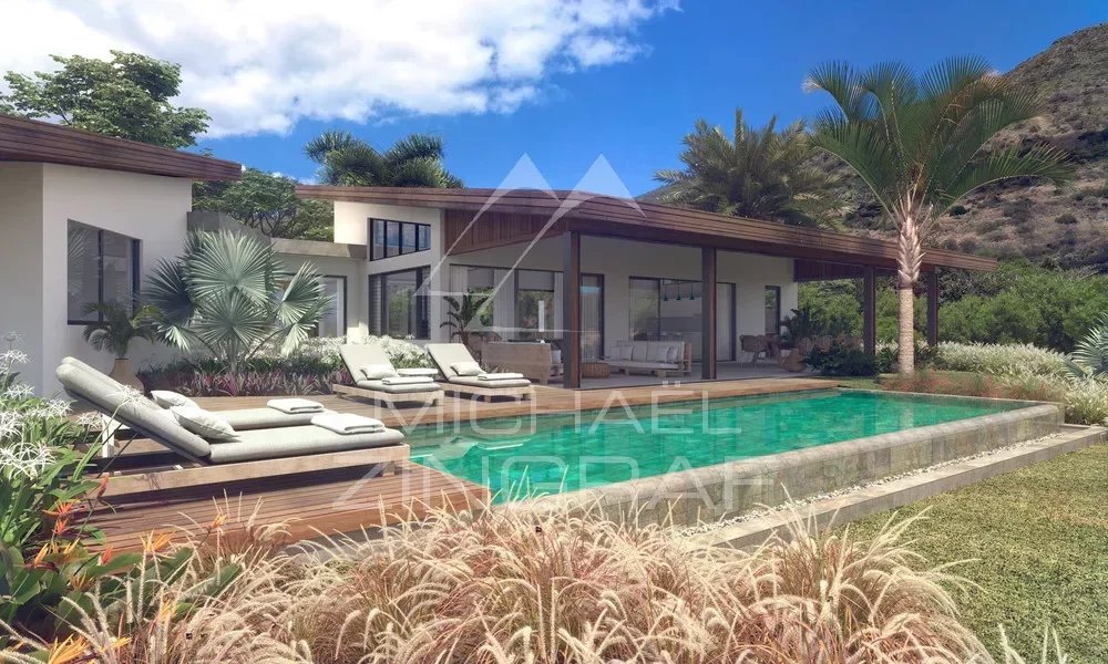 5-bedroom villa in a resort in Tamarin