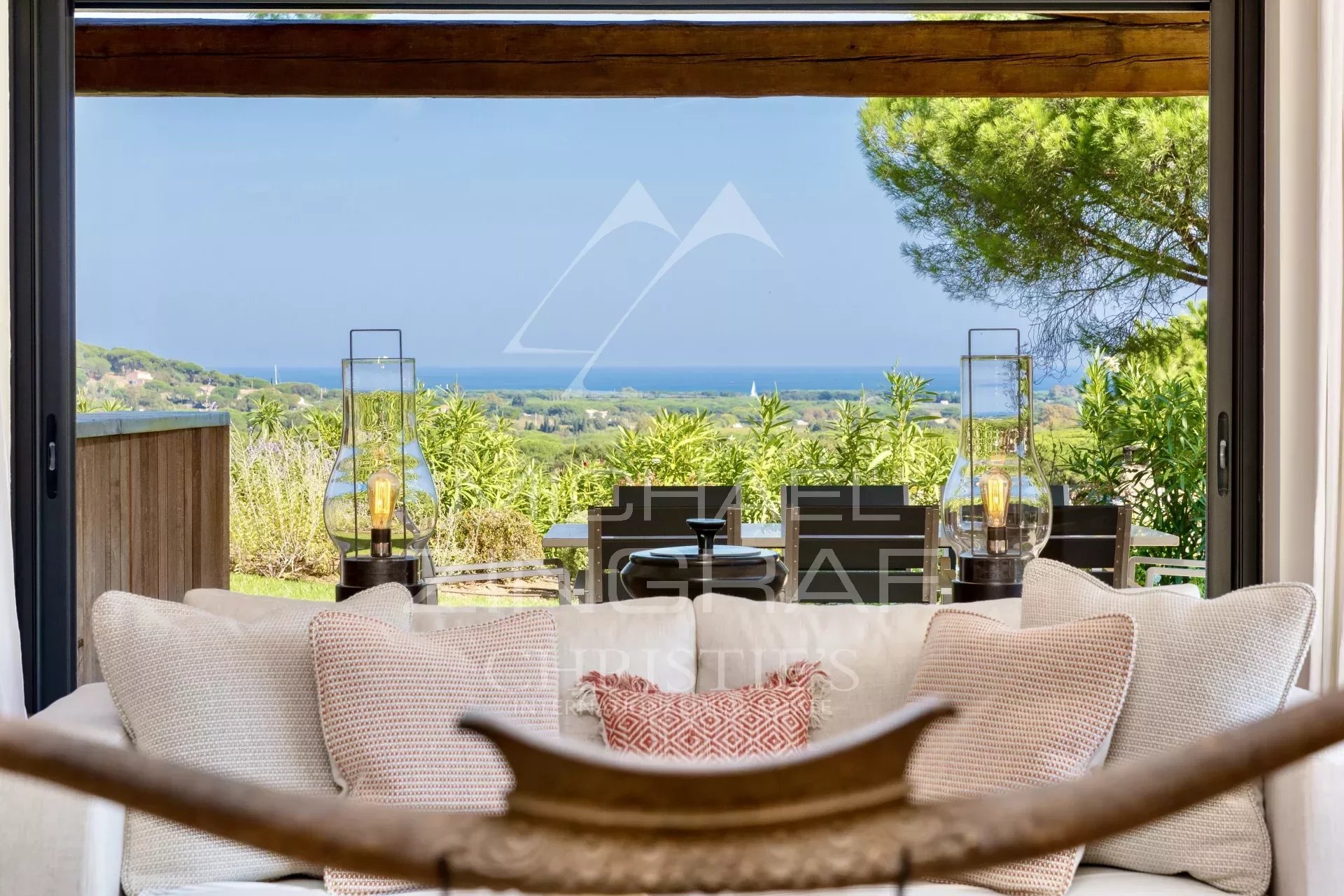 Provencal villa with sea view - Ramatuelle