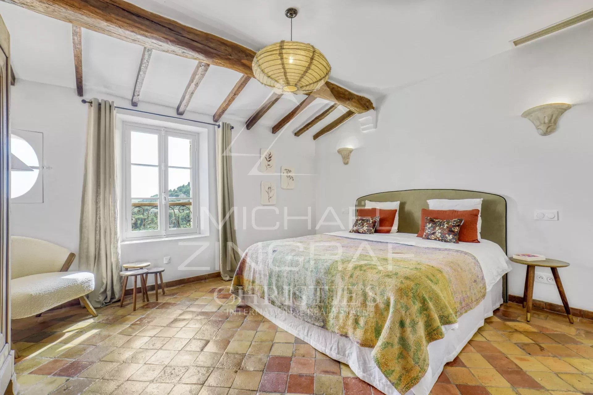 Saint-Paul-de-Vence - Provenzalische Villa mit Meer- und Hügelblick - 5 Schlafzimmer