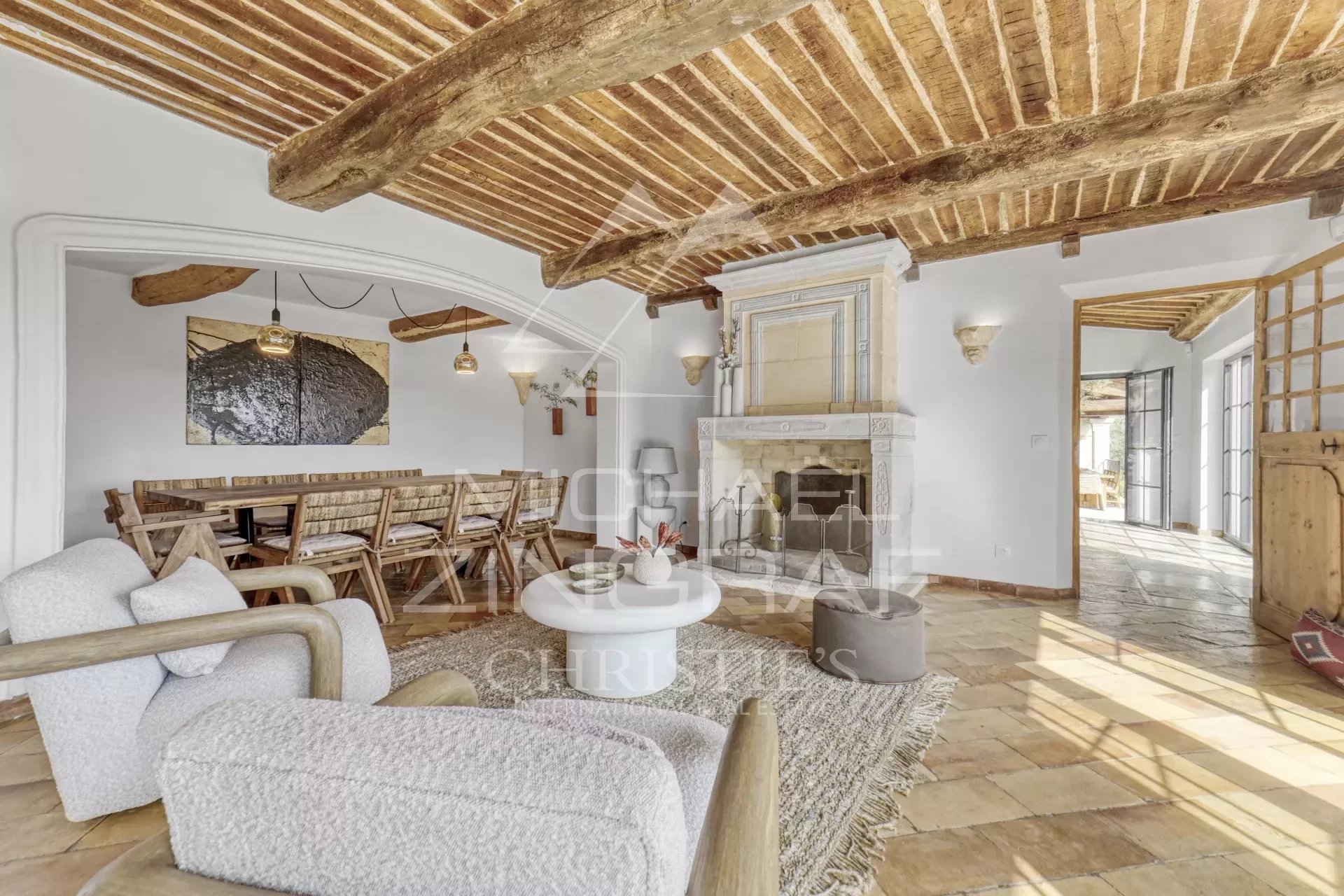 Saint-Paul-de-Vence - Provencal villa with sea and hill views - 5 bedrooms