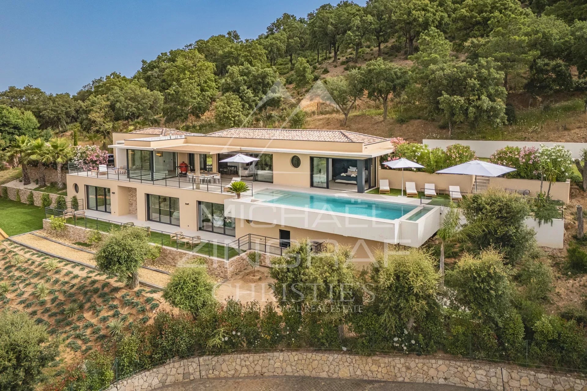 Magnificent modern villa with sea view - Grimaud