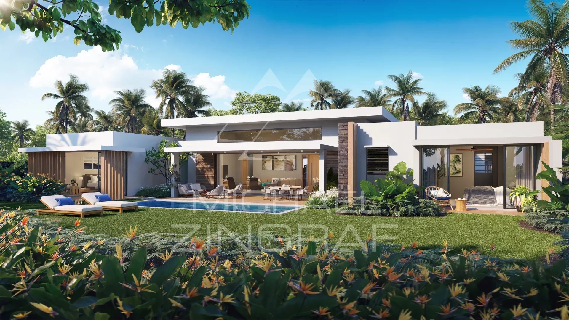 Mauritius - Villa in the heart of a residential area - Grand Bay