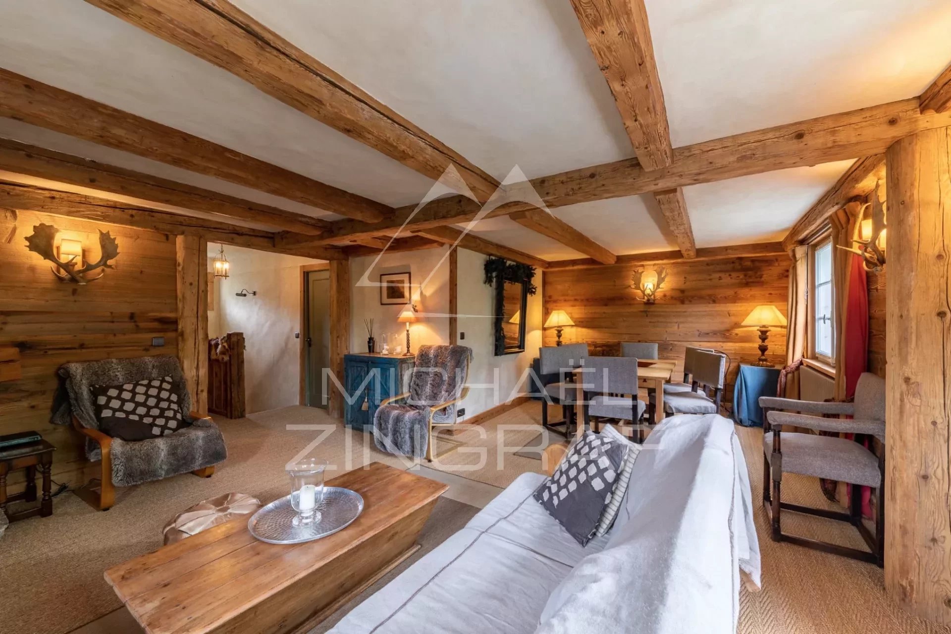 Charming chalet - Coup de coeur - Centre Megève - Postcard panoramic view