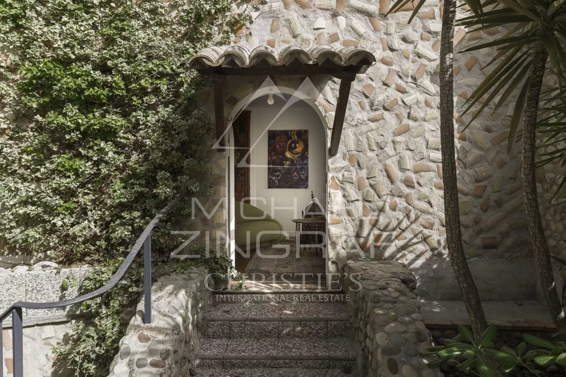 Saint-Paul-de-Vence - Wunderschöner Blick auf das Dorf Meer und Berge - 7 Schlafzimmer