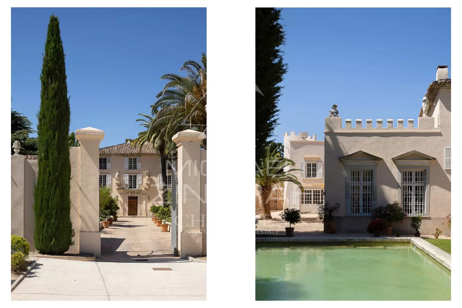 Saint-Cyr-sur-Mer, Provençal Château In the heart of the  vineyards