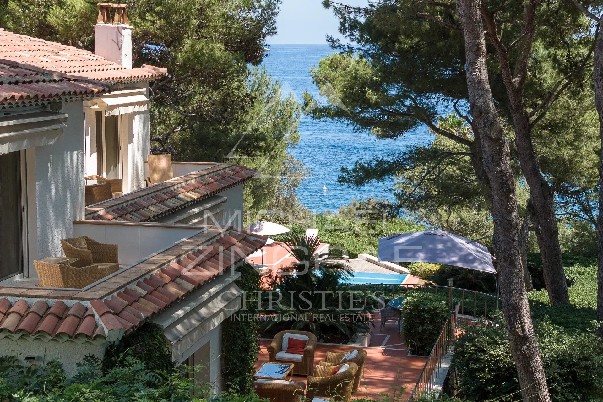 Cap d'Antibes - Unique propriété 9 chambres