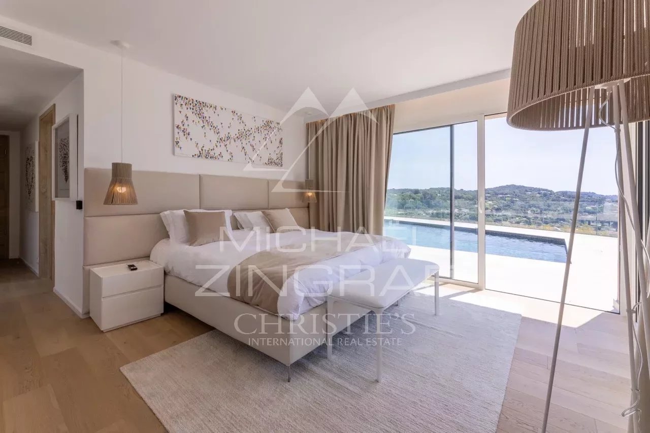 Mougins - Moderne Villa mit Panoramablick auf das Meer - 7 Schlafzimmer