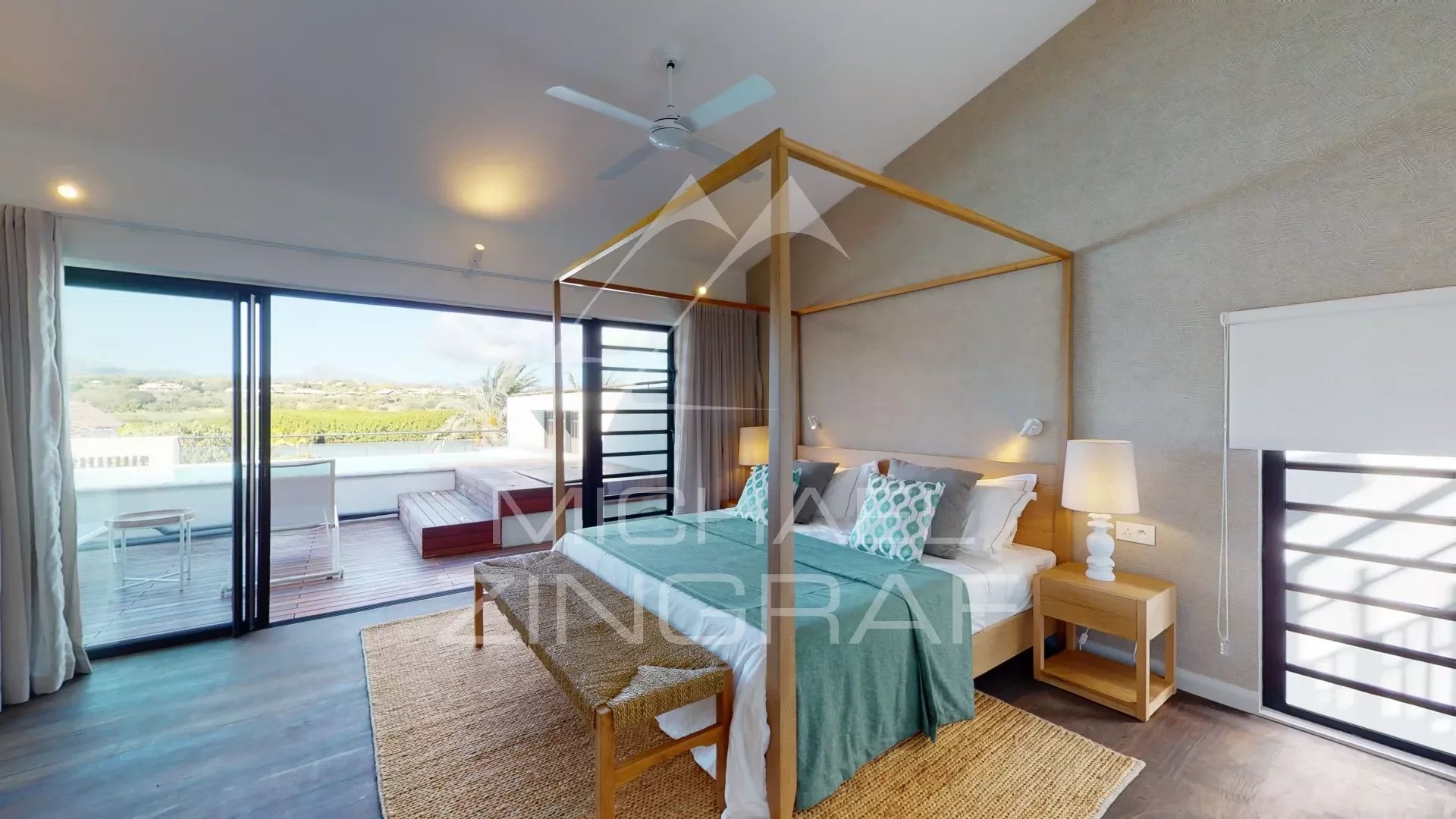 -Bedroom -Penthouse am Meer