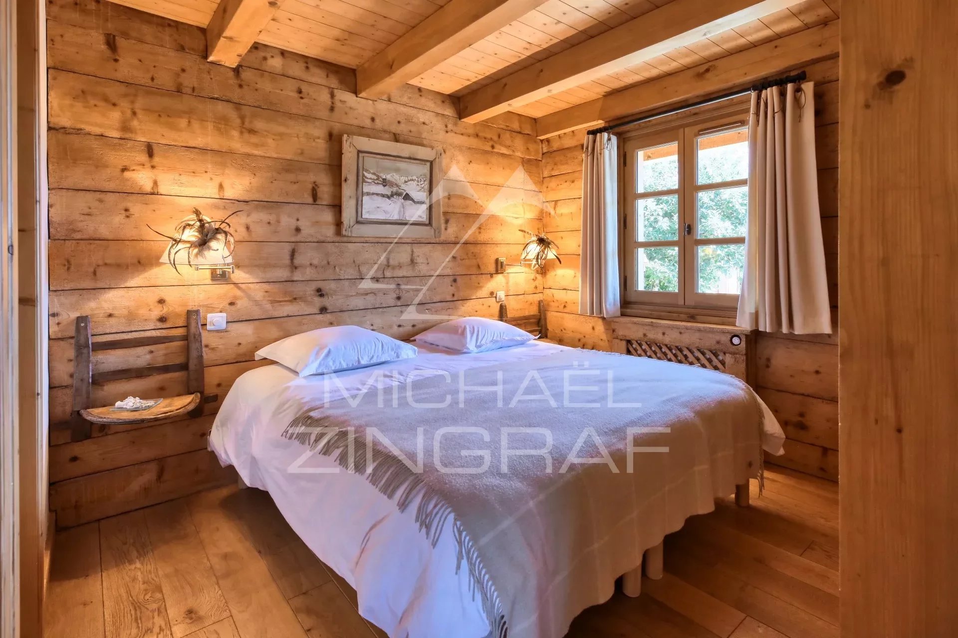 Demi-Quartier - Traditional "coup de coeur" chalet with panoramic Mont Blanc views