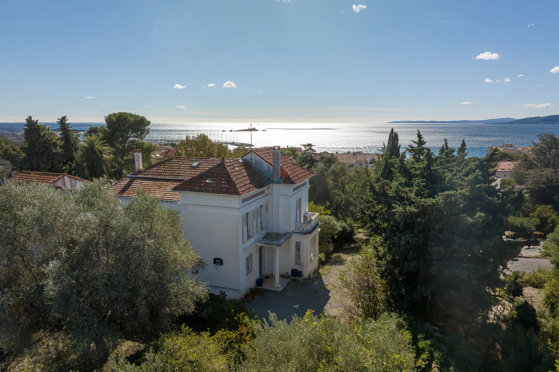 Entre Cannes et Saint-Tropez - Saint-Raphaël - Villa Belle Epoque vue mer