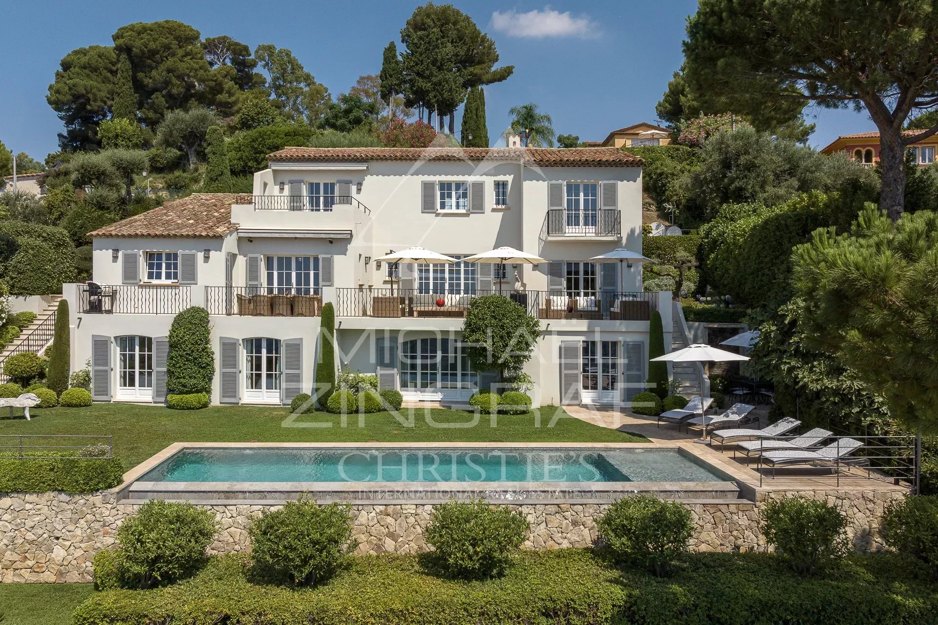 Mougins village - Somptueuse propriété avec vue mer