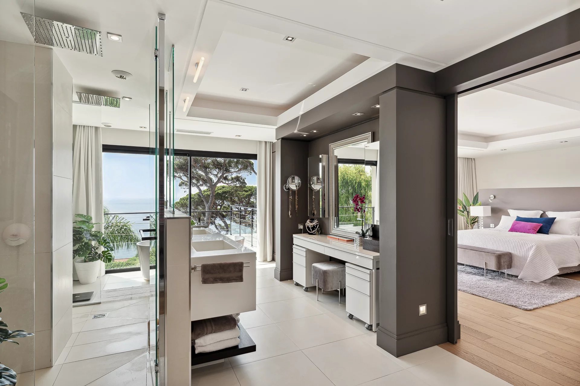 Cannes - superbe villa contemporaine 4 chambres