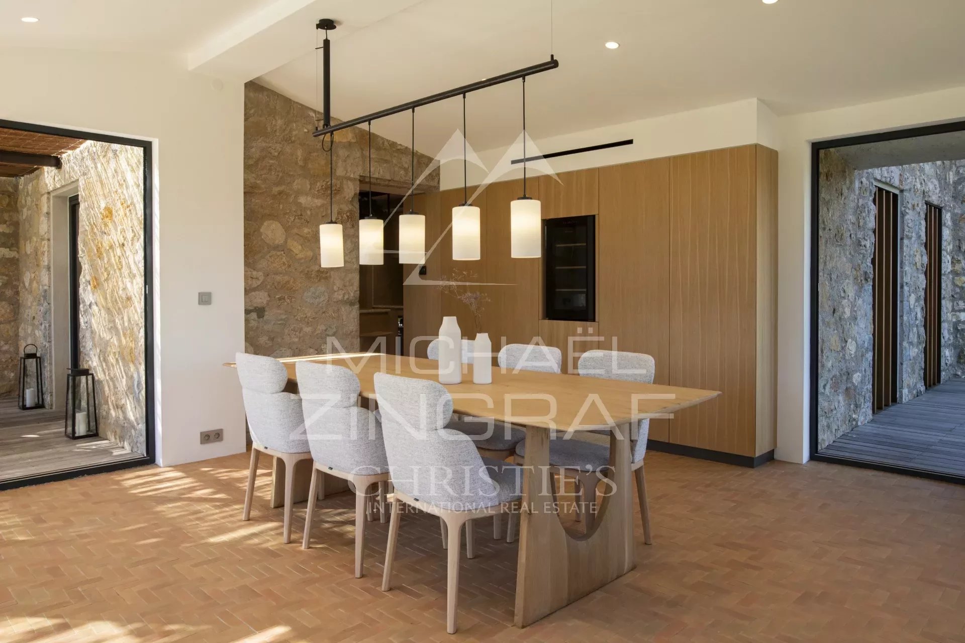 Close to Mougins - Residential area, charming stone farmhouse