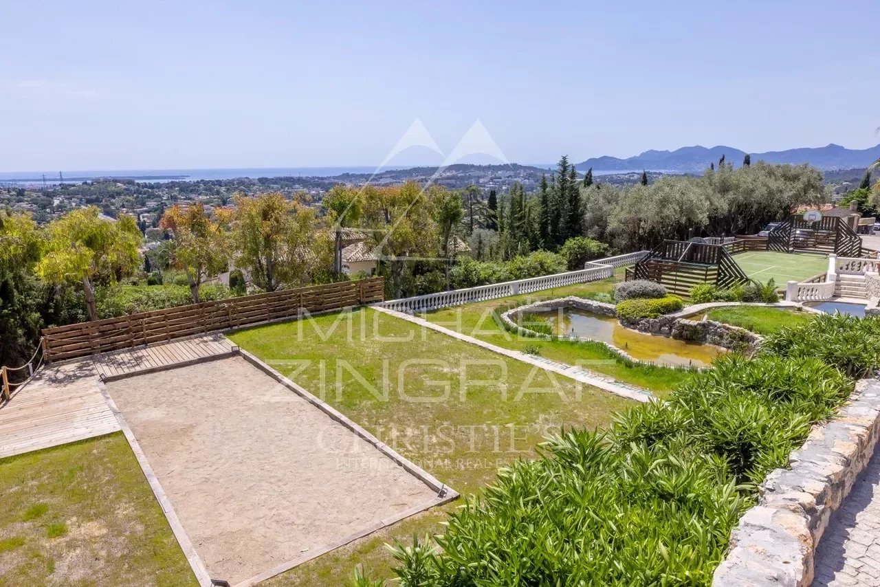 Mougins - Moderne Villa mit Panoramablick auf das Meer - 7 Schlafzimmer