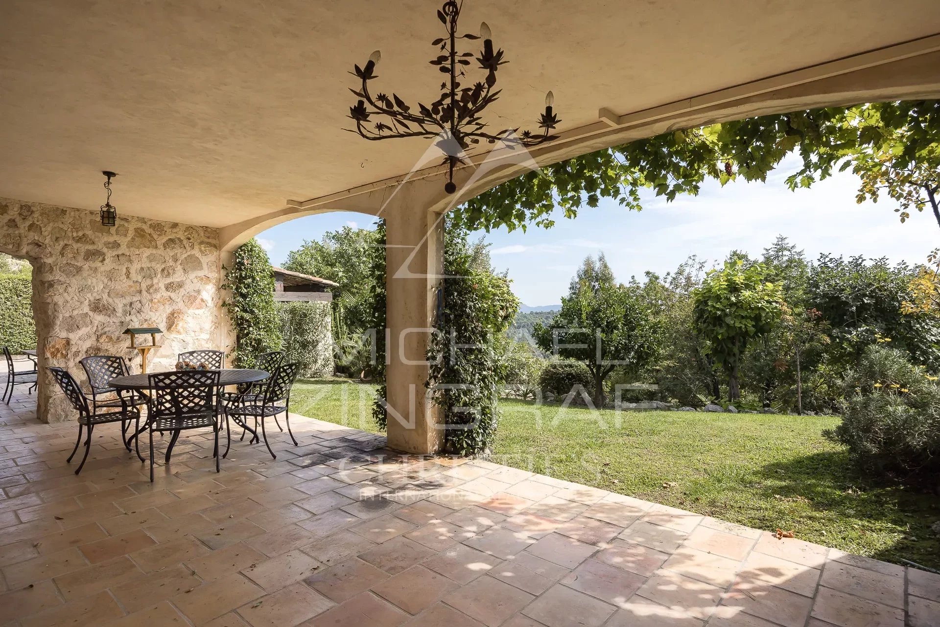 Vence - Panorama-Meerblick