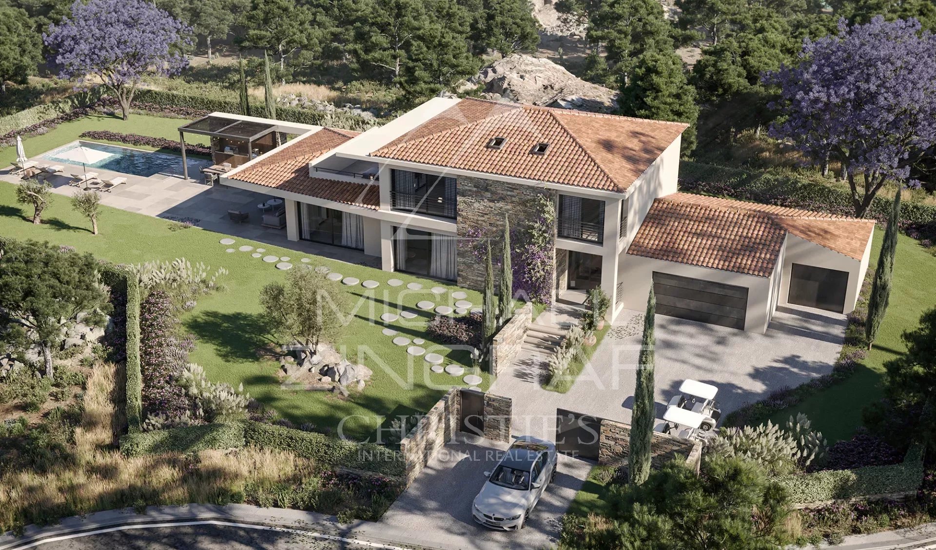 Domaine Terre Blanche - Villa en construction