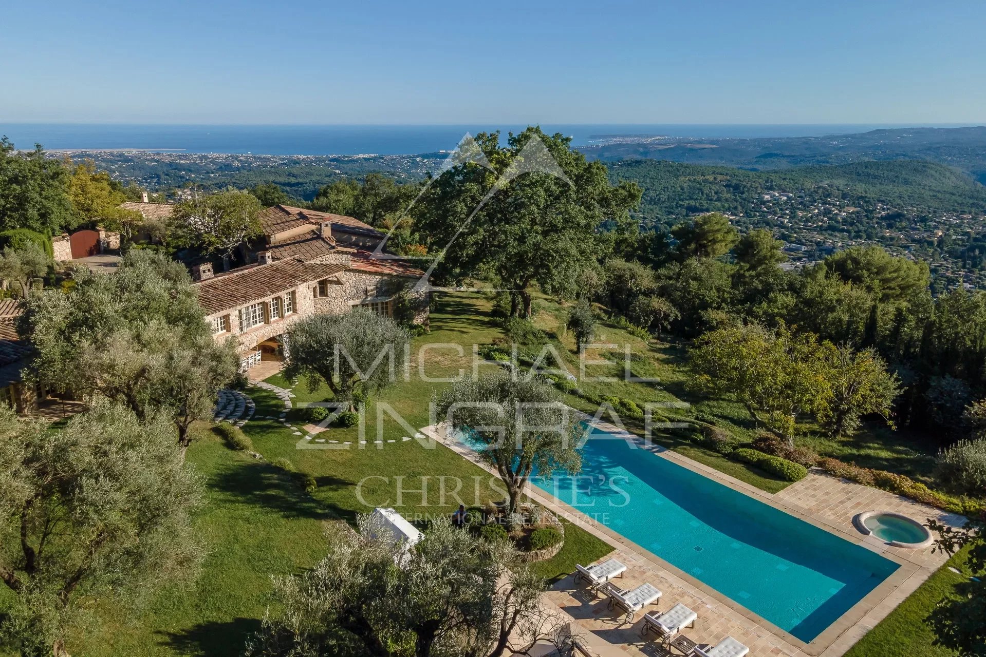 Proche Saint-Paul-de-Vence - Sublime bergerie