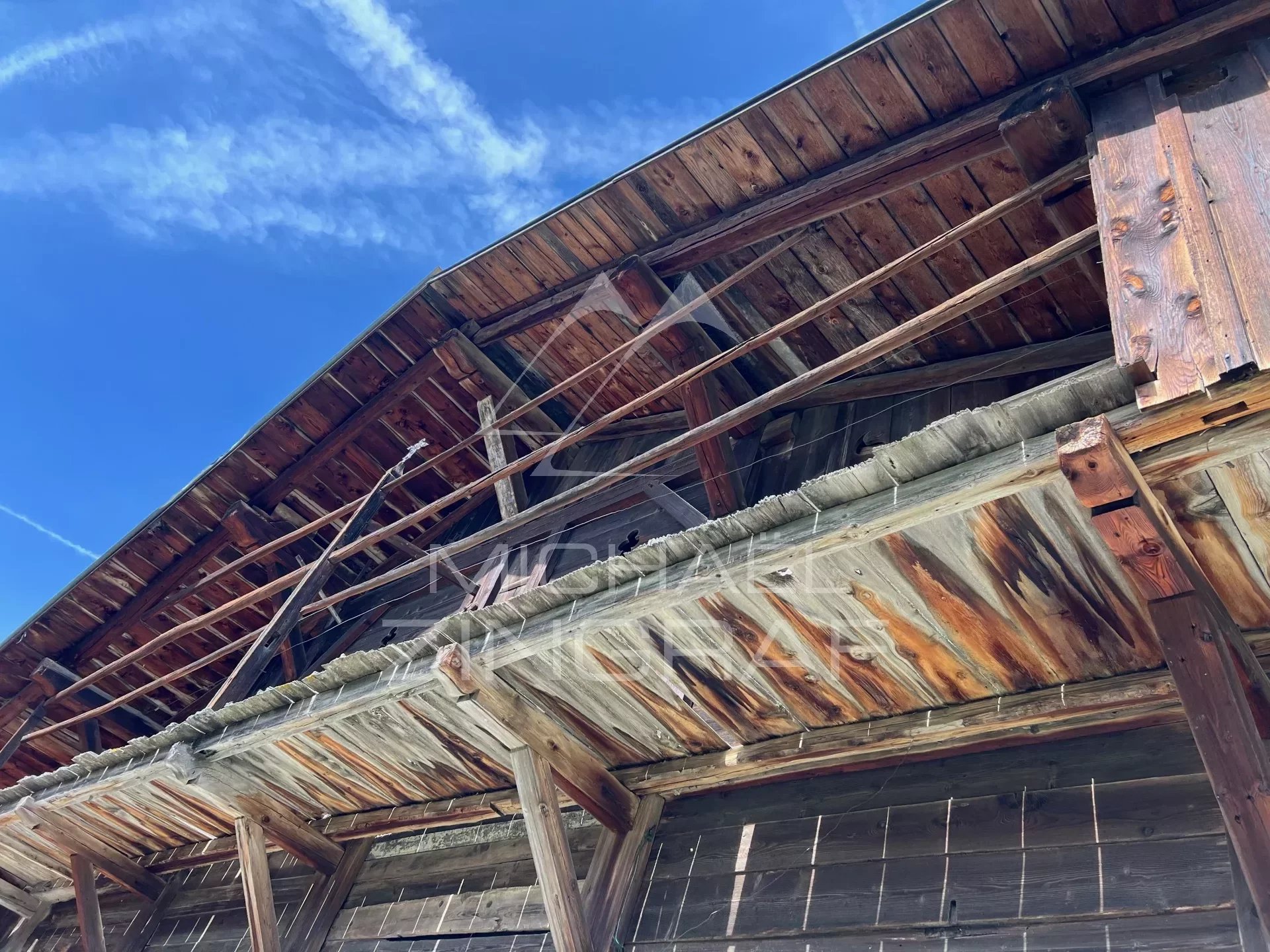 Old farmhouse - Panoramic view of Mont Blanc - Potential for renovation / conversion