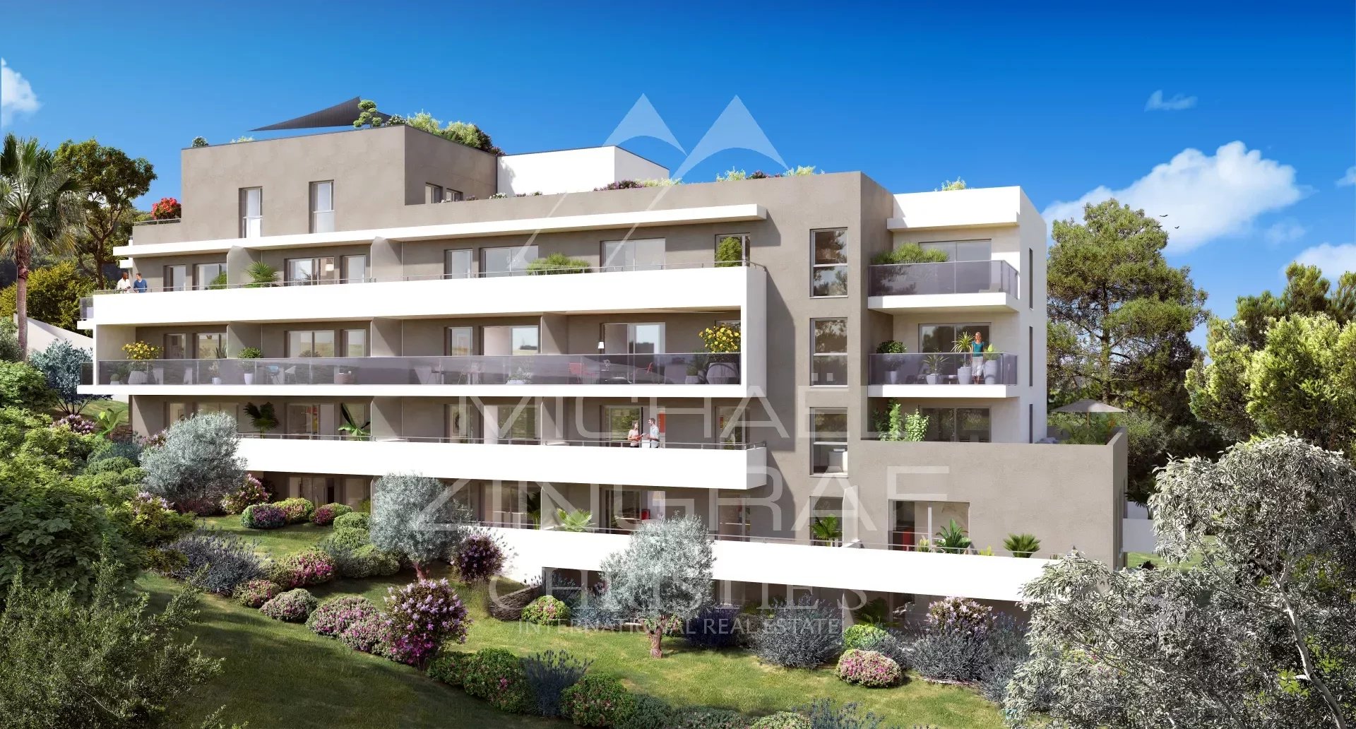 Antibes - Programme neuf - Appartement-villa