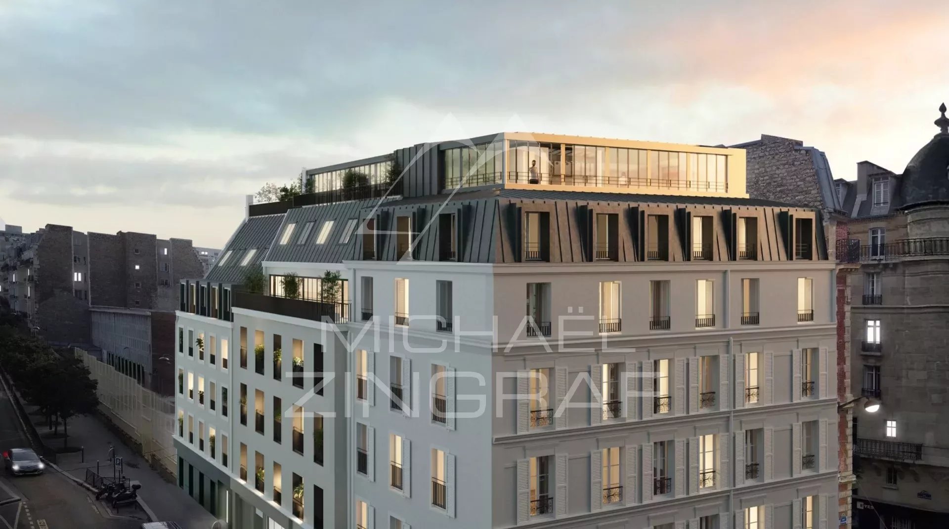 Zu verkaufen - neues Programm-WOHNUNG TERRASSE - 3 Schlafzimmer - Paris 15