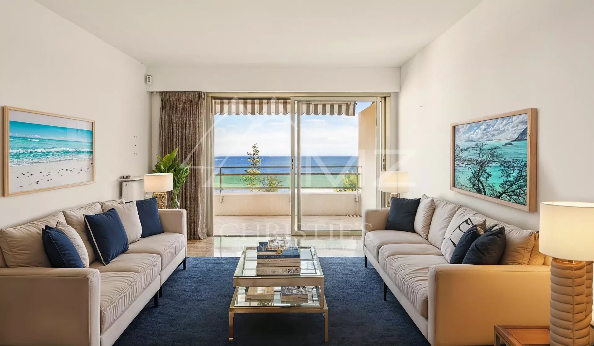 CANNES Palm Beach - Wunderschöne Wohnung direkt am Meer