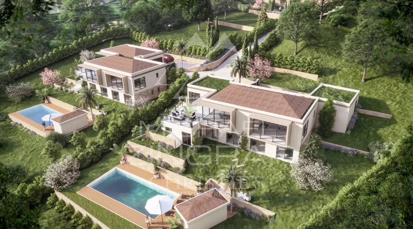 Building plot 4 467m² in Mougins