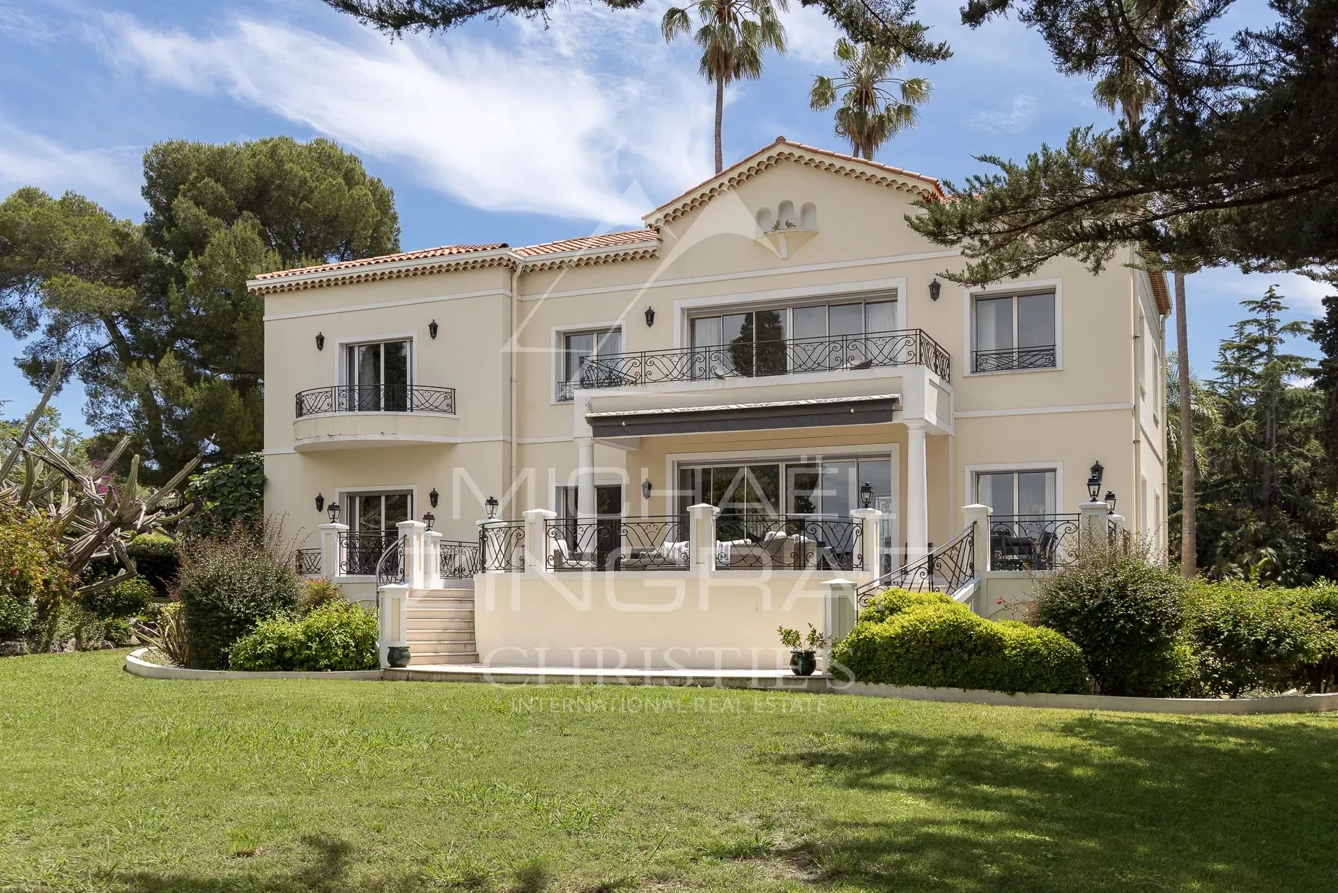 Prestigious Property Located on the Western Slope of Cap d'Antibes