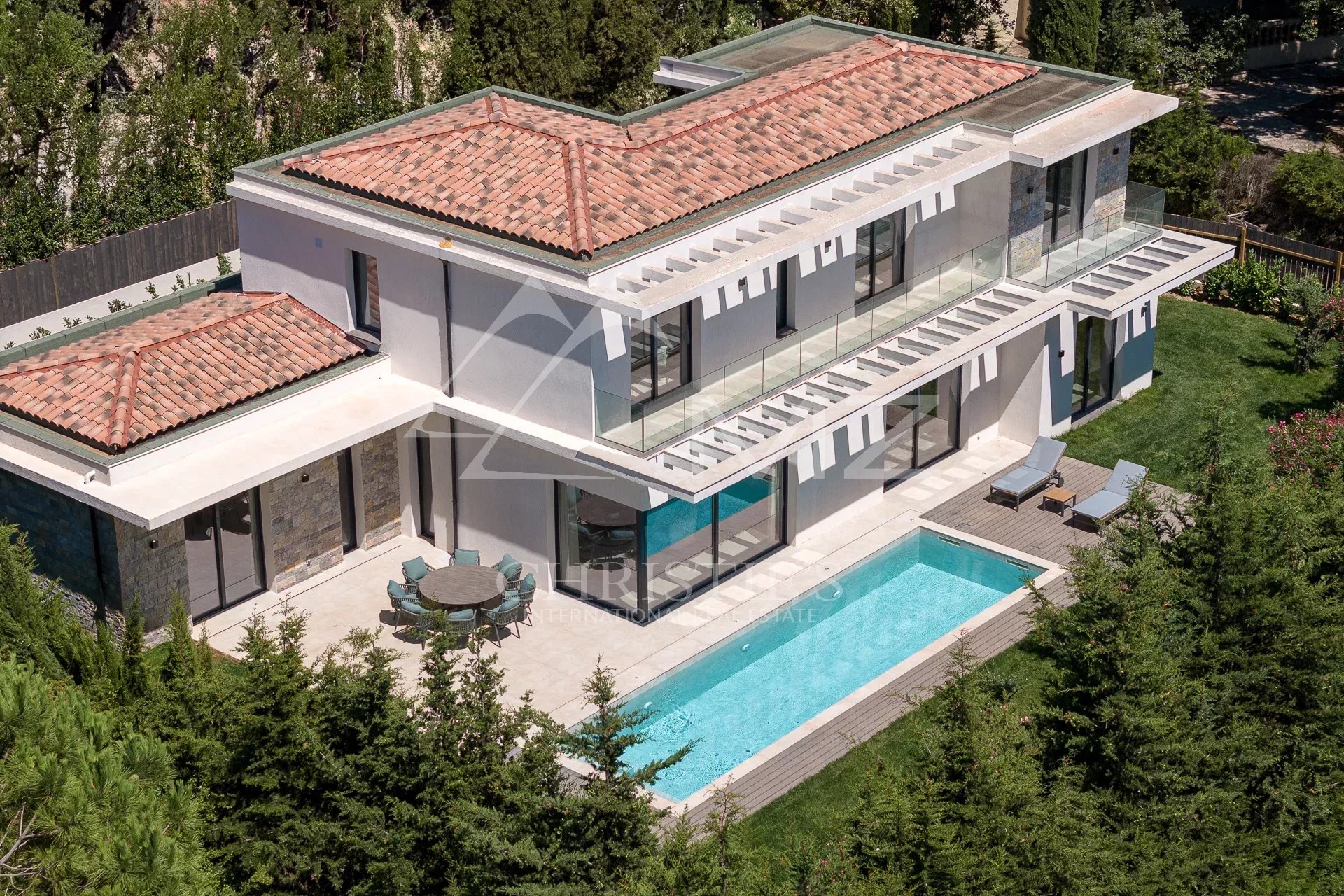 Villa neuve contemporaine à Mougins