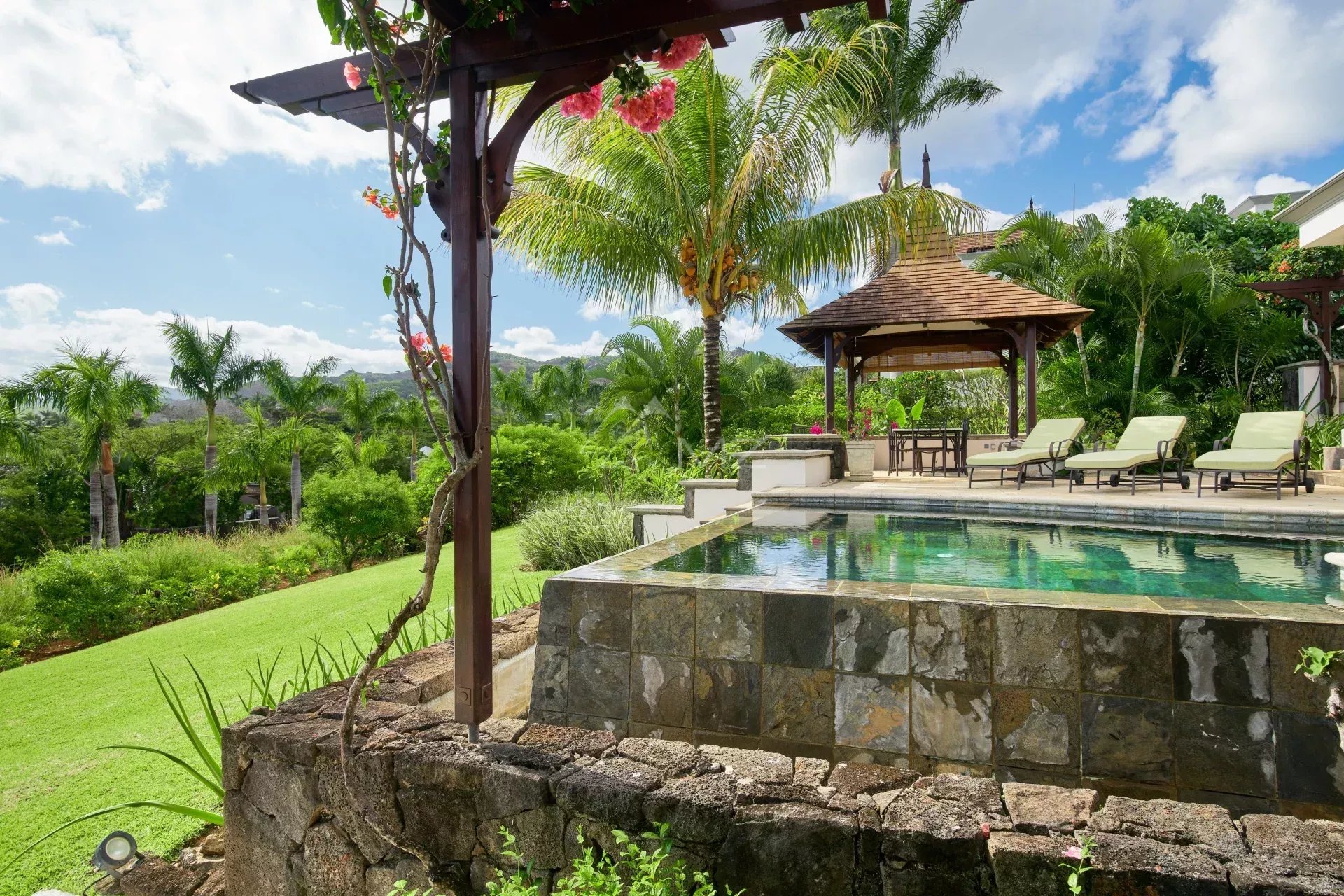 Mauritius - Villa am Golfplatz mit Meerblick - Bel Ombre