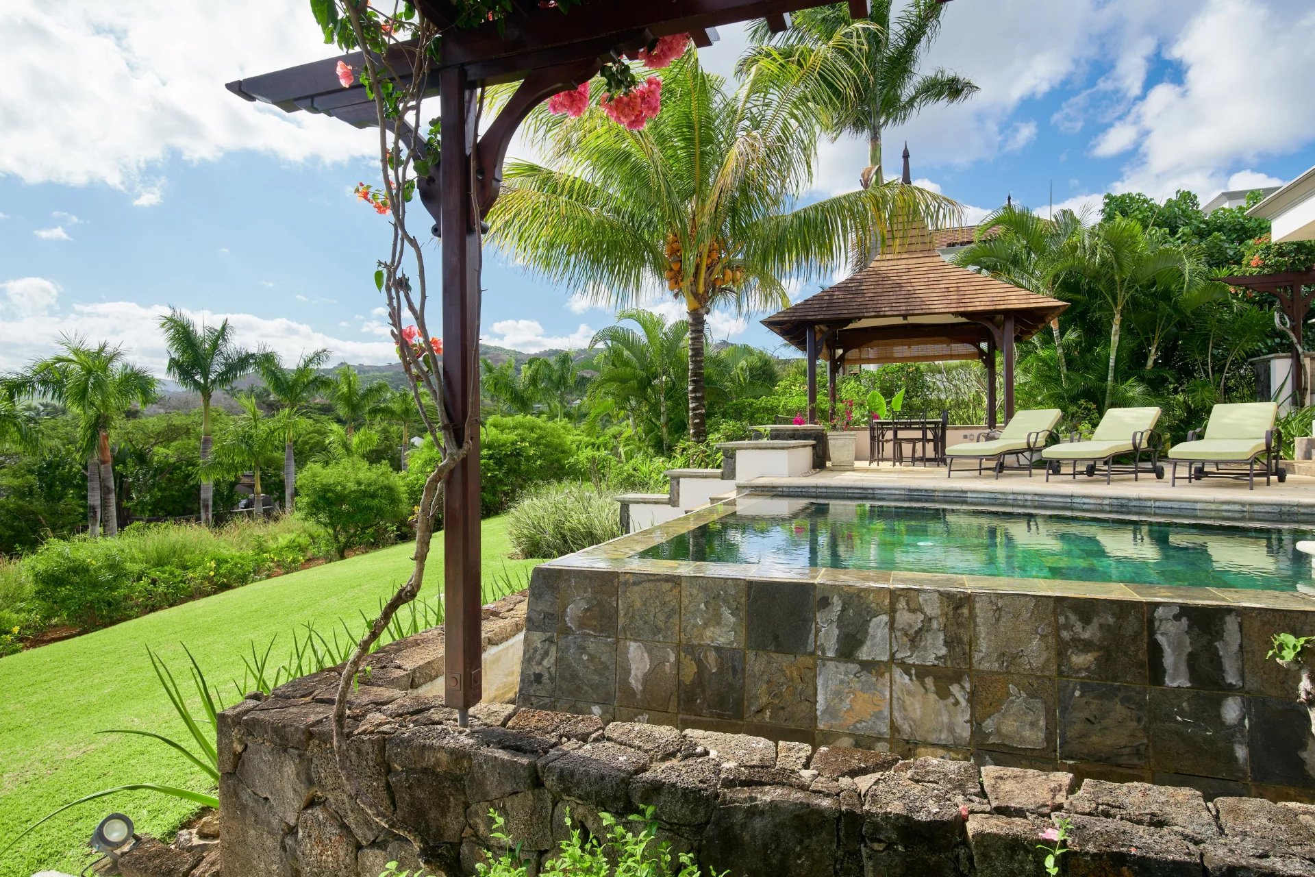 Mauritius - Villa am Golfplatz mit Meerblick - Bel Ombre