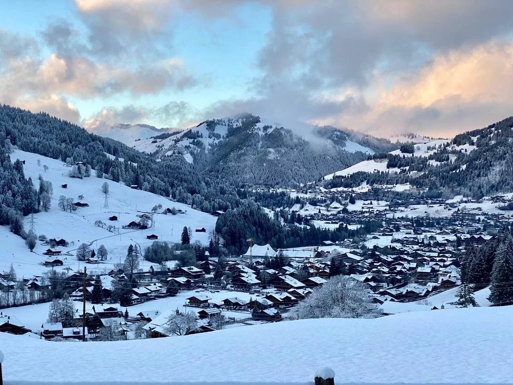 Chalet chaleureux et élégant à LOUER avec vue unique sur la vallée de Gstaad