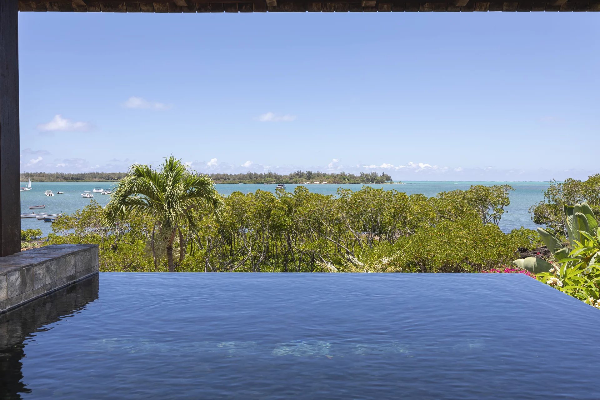 ile Maurice - Le quartier de L'adamante vue mer