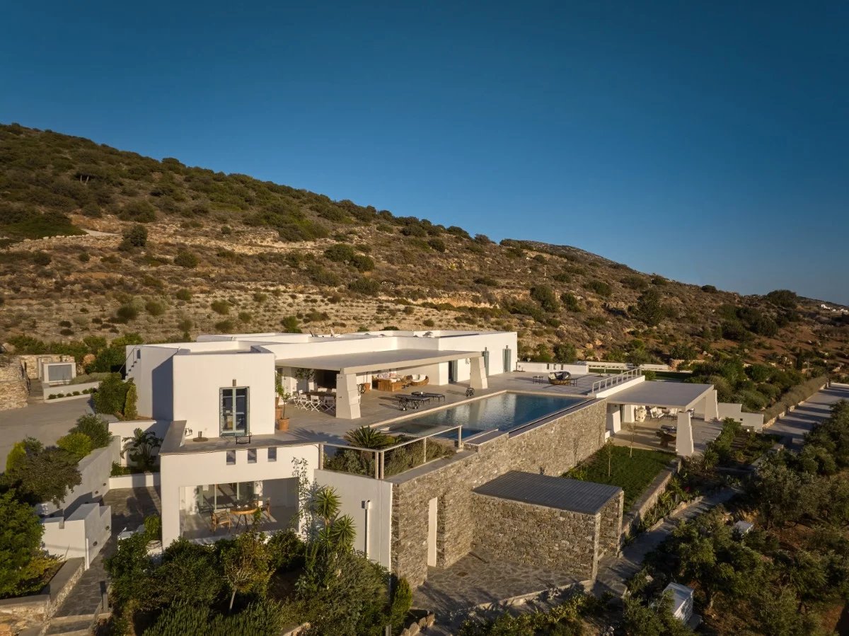 Villa premium près d'Alyki avec vue imprenable sur la mer et Antiparos