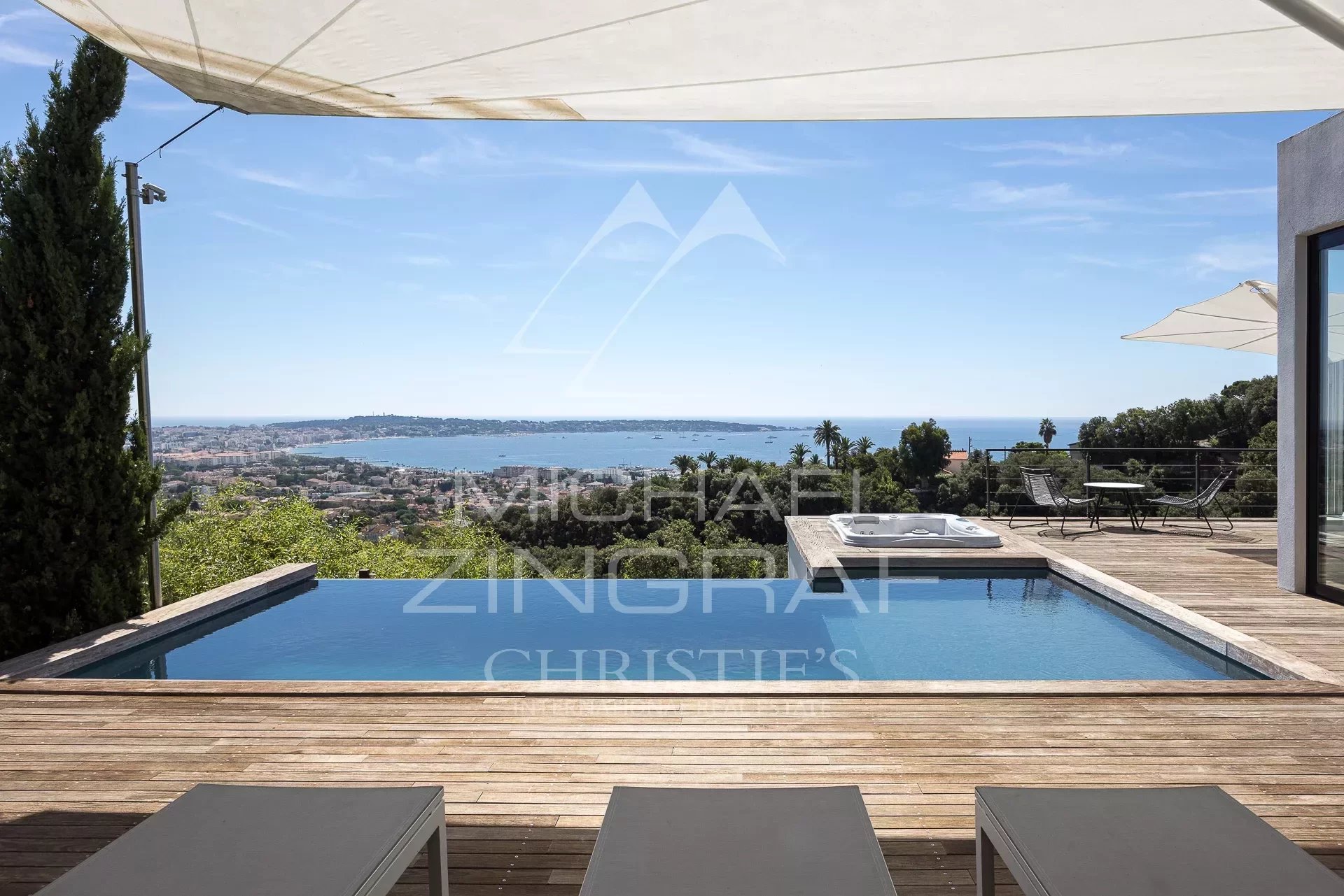 Golfe Juan - Villa contemporaine - Vue mer panoramique