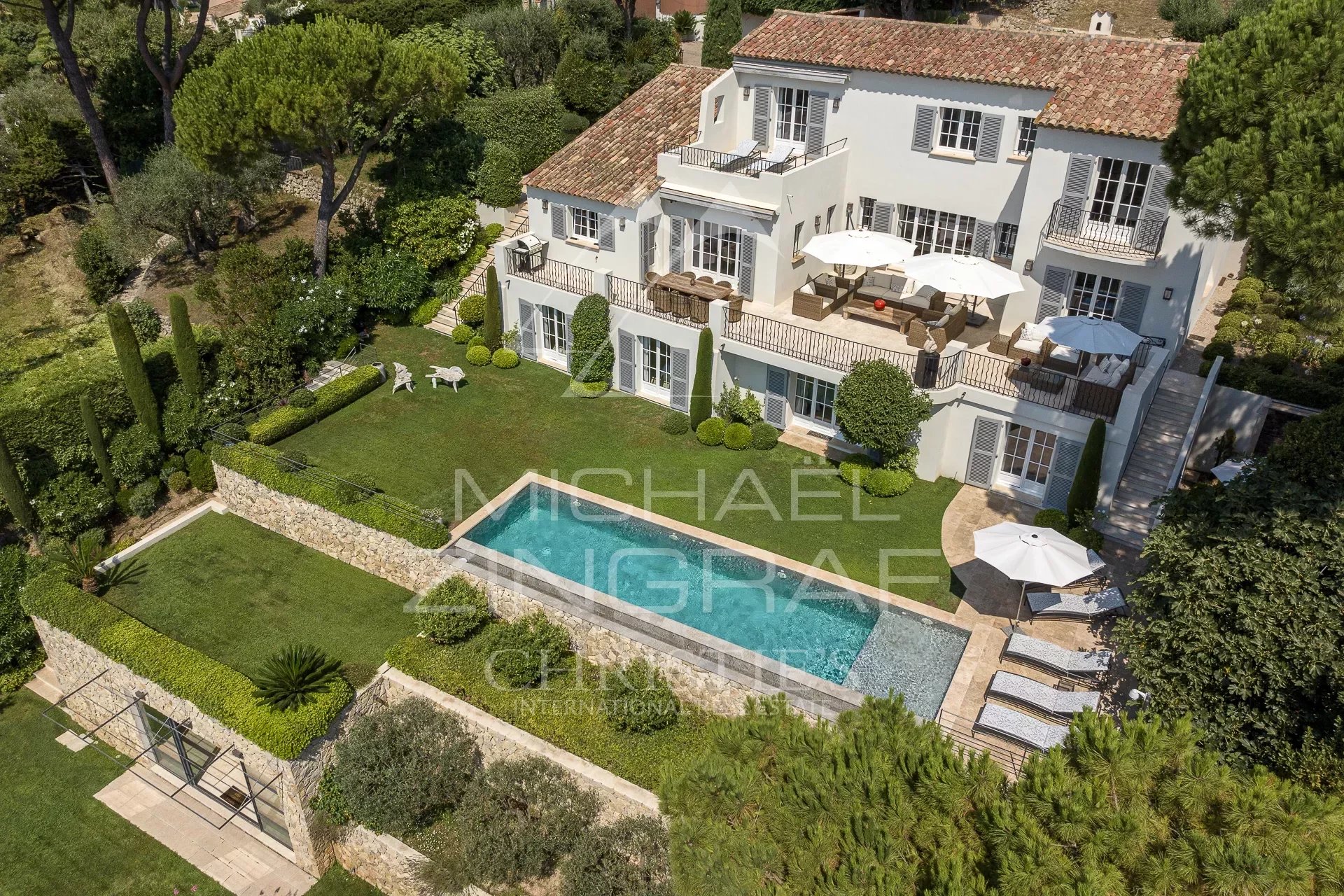 Mougins village - Somptueuse propriété avec vue mer