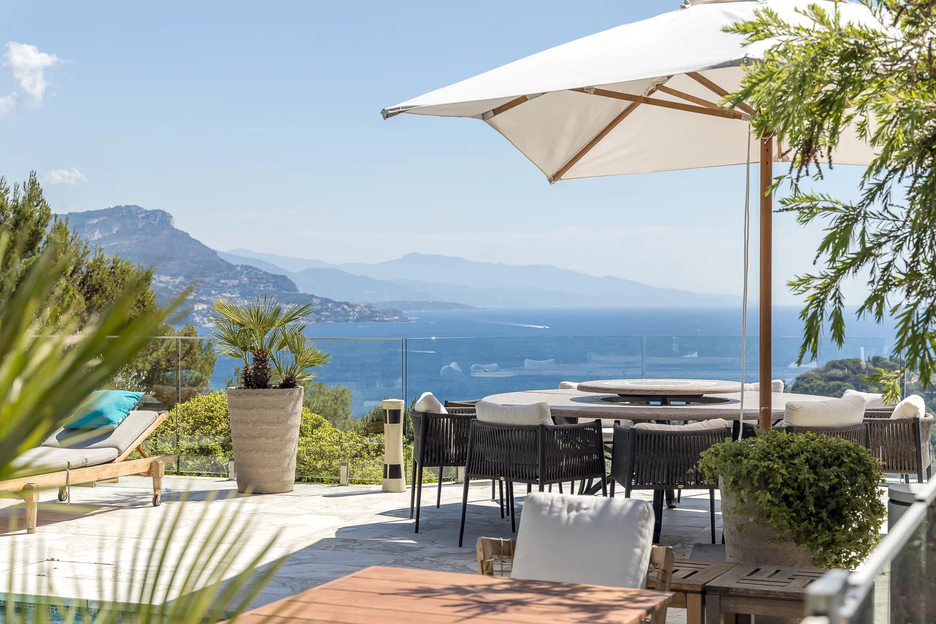 Saint-Jean Cap Ferrat - Villa contemporaine avec vue panoramique mer